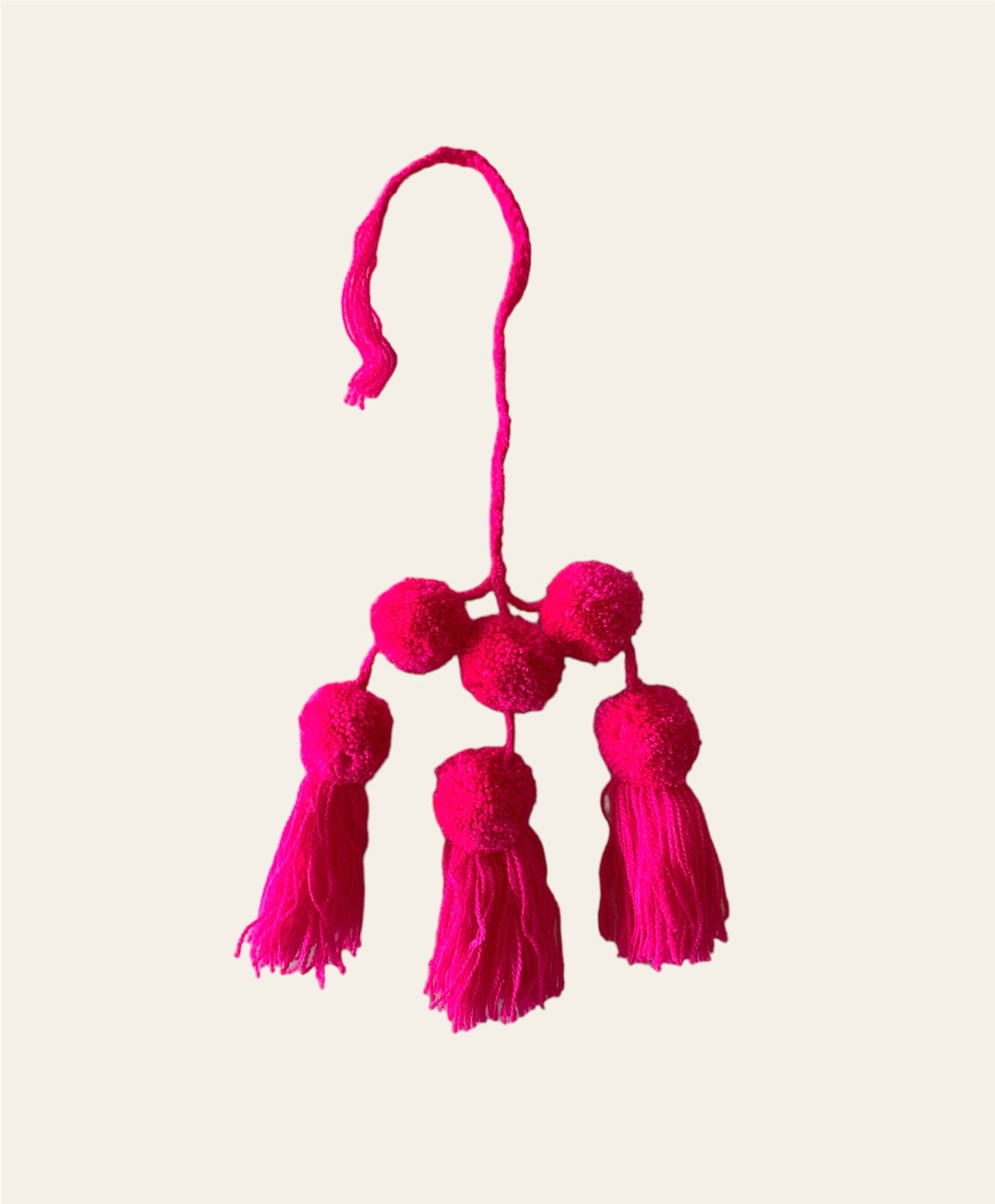 Pompom 3 tassel